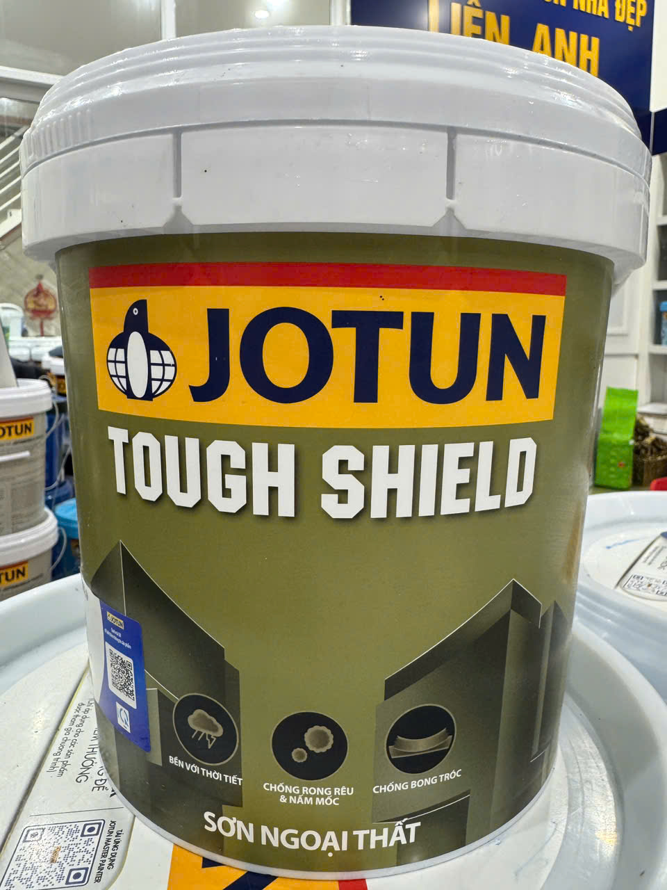Sơn mịn ngoại thất Jotun Tough Shield (Matt) 0865949486